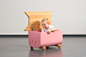 Avila 系列儿童家具--从农场里走出来的小动物家具-格物者-工业设计源创意资讯平台_官网