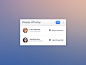 People Off Widget
