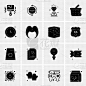 set 16 universal icons business