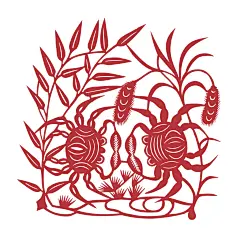 民俗剪纸图案合集