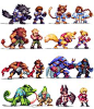 Bloody Roar pixelart