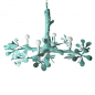 THE WELL APPOINTED HOUSE - Luxury Home Decor- Twig Design Chandelier : This faux bois chandelier features big blossoms bursting from its branches. This papier mache chandelier is handmade in Mexico. It is available in a variety of colors. Please choose th