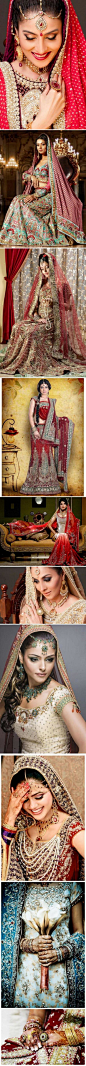 【印度新娘系列】 印度，一个古老的国度。印度新娘，总给人一种不容侵犯的神秘、惊艳感