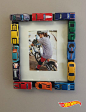 Customize your own picture frame using Hot Wheels cars with this simple arts and crafts project. Find easy-to-follow instructions here.: 