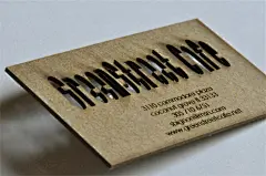 30款创意激光切割名片设计(2) - 设计之家