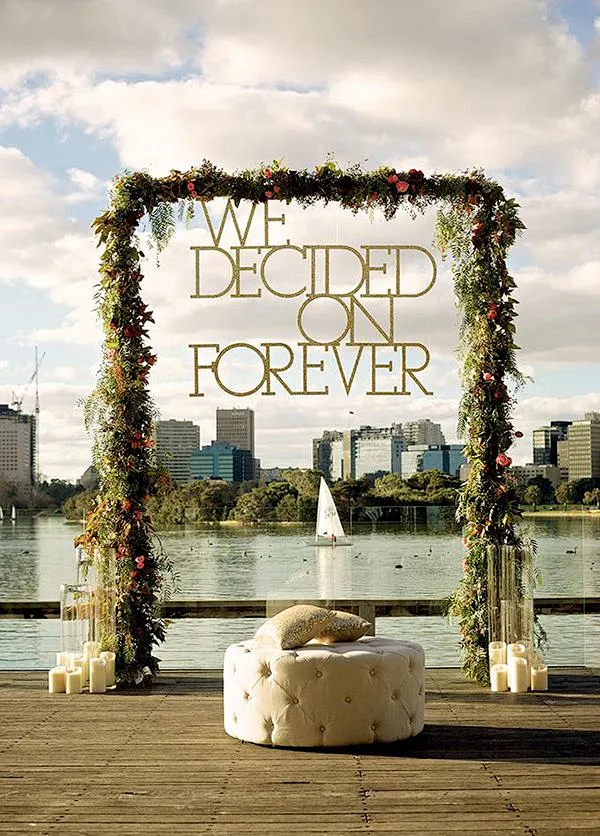 Curated visual reference: Fresh Look at Custom Signage Do You Have A Favorite Wedding Motto Or