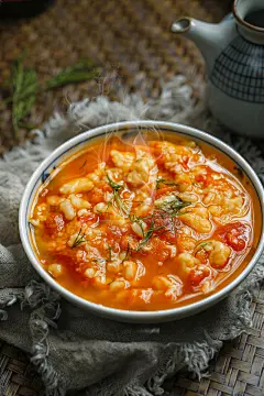 南瓜番茄疙瘩汤