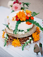 热带风情异域风情婚礼+来自：婚礼时光——关注婚礼的一切，分享最美好的时光。#婚礼蛋糕# 