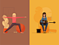 ACHA character design : A fun little project for a NYC NGO. 