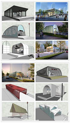 几克想画画采集到工作参考-建築