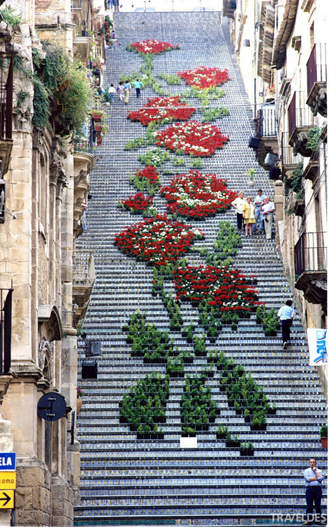 阶梯的浪漫与哀愁 全球最美的那些艺术阶梯...