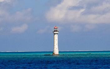 北礁灯塔_海南西沙群岛游记  #西沙群岛...