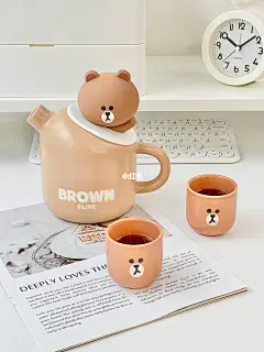 一壶品四季，布朗熊喊你喝下午茶啦