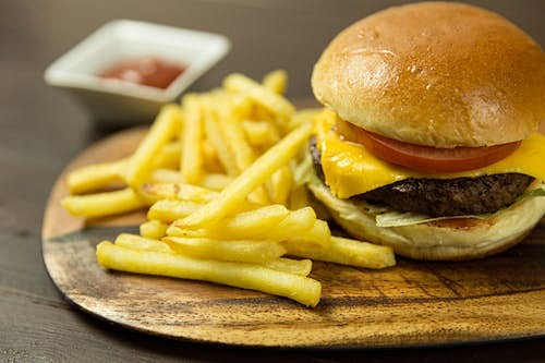 Btl Burger With Frie...