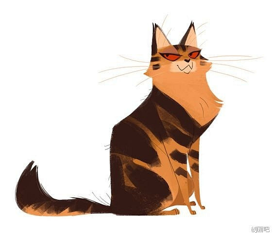 画笔下的猫咪——来自插画师Heather...