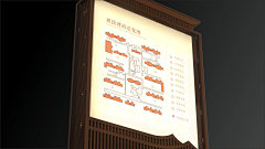岸边有个旱鸭子采集到导视标识设计