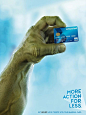 获得50％的折扣电影票-Banrisul银行信用卡平面广告---酷图编号1089902