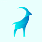 创意LOGO设计欣赏 Andriy Yurchenko的彩色的动物 简约 渐变色 创意logo logo设计 logo 