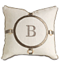 Rustique Birch W/monogram from Eastern Accents: 