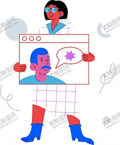 卡通创意插画 【酷图网】职场人物,商务卡通,项目介绍,工作报告,日常工作,工作场景,工作流程,信息订阅,电子商务,电商,线描画,休闲度假,青春活力,假期生活,享受生活,度假,避暑度假,日常生活,时尚生活,低碳生活,办公,商务人物,人物手绘,艺术感,社交生活,社交场景,娱乐场所,娱乐休闲,潮流个性,网络营销,新媒体,自媒体