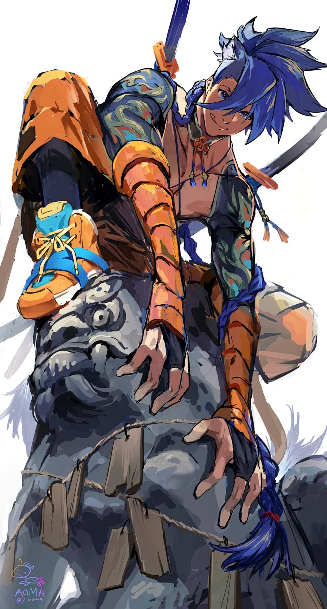 FjBNSB9UUAEhwCE (1100×2048)AOMA @y_aoma-花瓣网