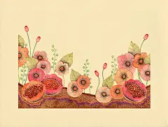 【插画家Colleen Parker的清新淡彩作品】
—— Colleen Parker的插画以春天的花卉与小鸟、蝴蝶等为主题，温暖清爽的色彩配上简洁的线条加上淡彩的笔触恰到好处的晕染出春天的温润。