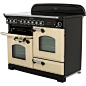 Rangemaster CDL110ECRB/B Classic Deluxe 110cm Electric Range Cooker 6 Burners - Picture 2 of 10