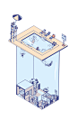 The Office Pool : An Isometric personal illustration 