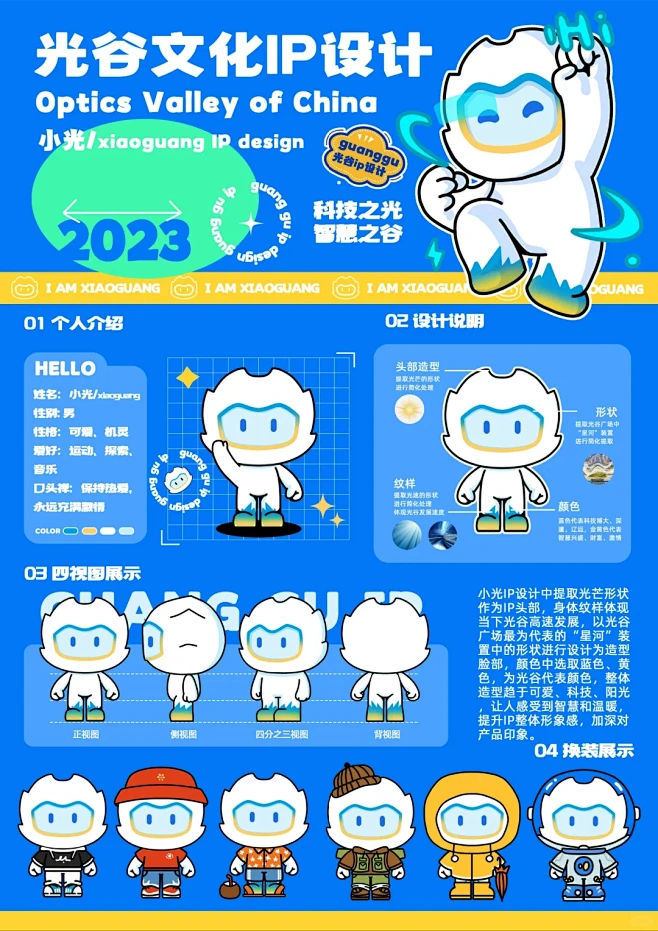 IP形象设计/光谷小光IP形象 - 小红书-花瓣网