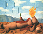 比利时超现实主义画家雷尼·马格利特（Rene Magritte）油画作品(6)一
