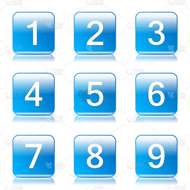 数字计数图标集