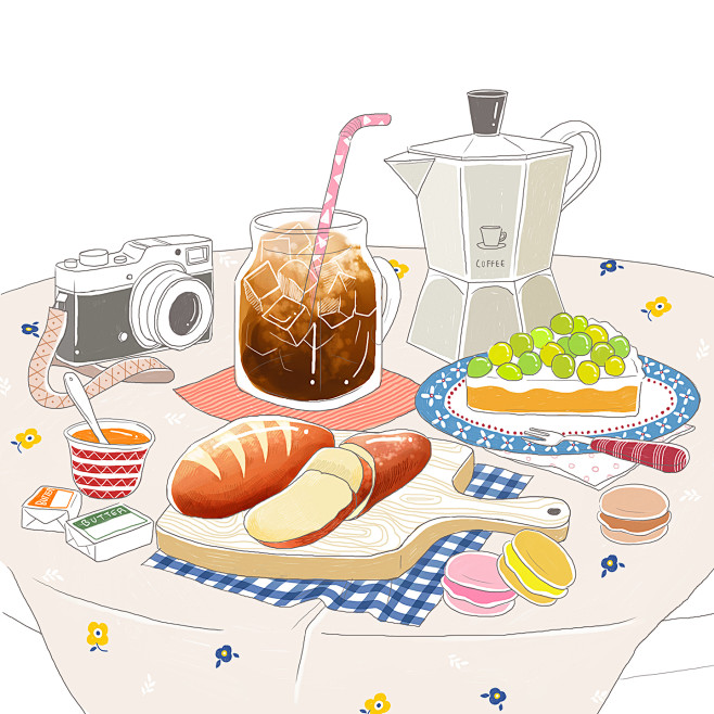 水果饮品 营养美食 摄影爱好 休闲生活插...