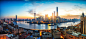 Shanghai Skyline Sunset