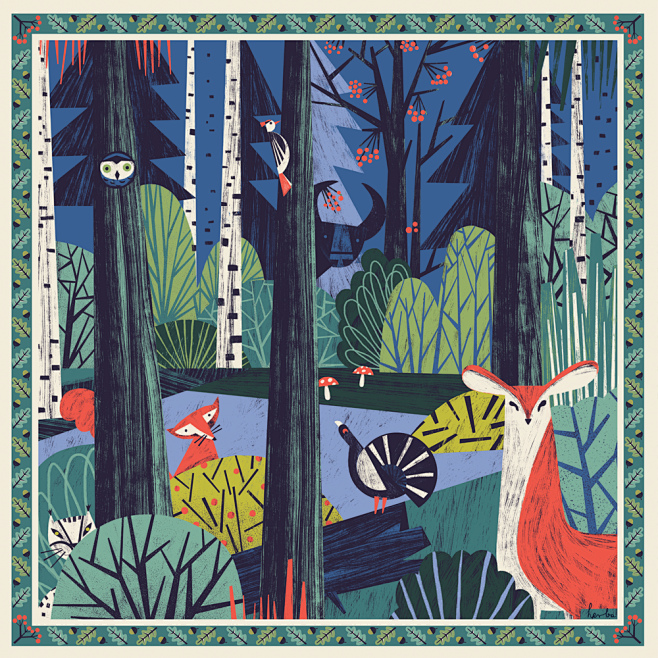 Various illustration...