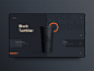 The Blvck Tumbler ui  ux dark uidesign website clear clean simple elegant ui ux minimal