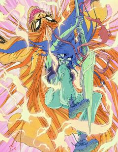 最佳动漫人妖搭档潮与虎高清壁纸 潮与虎桌面图片#动漫图片#图片来源：http://www.acgrenwu.cn/tupian/