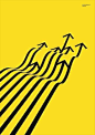 黄色系海报设计 ​​​​