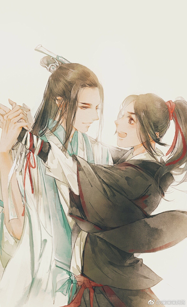 魔道祖师·忘羡  图/噗噗噗啊酱