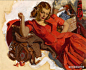 力量与情感的绘画巨匠：Dean Cornwell