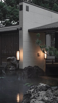 小樱花不回头采集到入口庭院