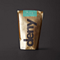 咖啡袋纸袋自立袋食品包装品牌形象展示效果图VI智能图层PS样机素材 Coffee Bag 3 Types Mockup - 南岸设计网 nananps.com