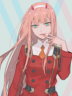 崩坏的大根采集到Darling in the Franxx