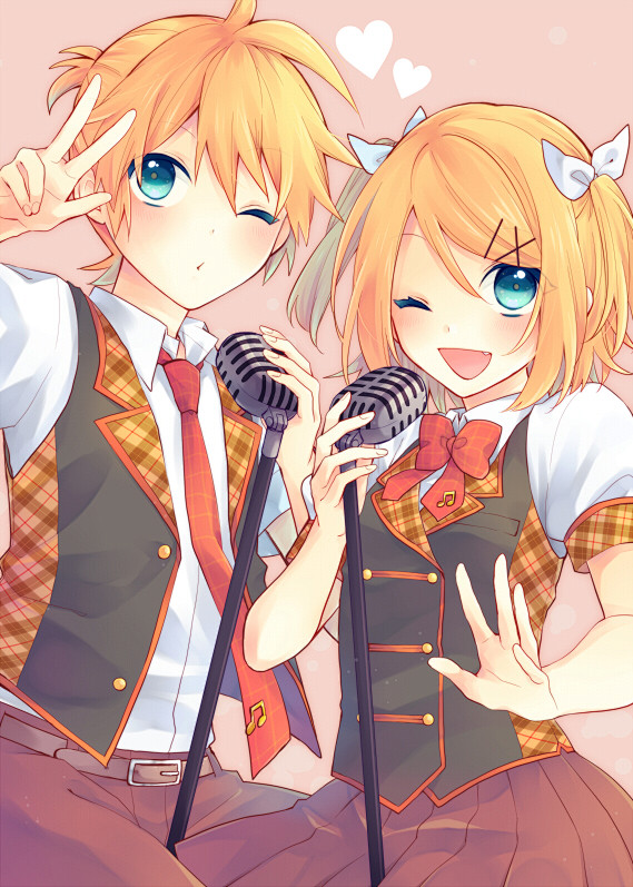 镜音双子    #镜音# #二次元#