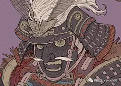 融入东方元素的插画真的很耐看！这位西班牙画师Breri把浮世绘画风运用的游刃有余！ : Breri是来自西班牙的CG插画师，他的作品有着自己独特的个人风格，他借鉴了日本浮世绘的风格，把这种简约的上色方式融入到自己的插画里面，作品中大量加入了东方鬼怪、武士等元素