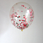 Poppy Confetti Balloon - Juniper & Scout