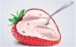 Yoplait酸奶创意广告设计：很多好的水果