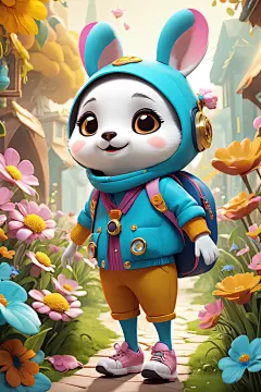 设计猫咪可爱甜心小动物模型图片