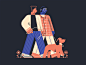 Dog walk