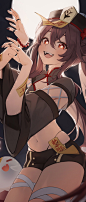 じや  二次元少女
动漫壁纸  原神  胡桃