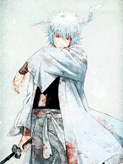 #银魂#像个男人一样去战斗，与其美丽的牺牲，倒不如美丽的活到最后一刻。（图自；pawliet）